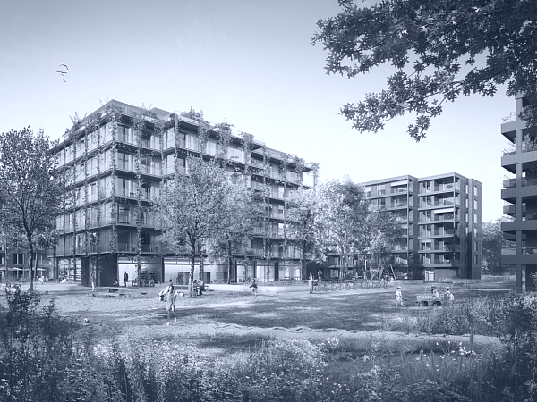 Projekt der Zita Cotti Architekten AG und maaars architektur visualisierungen