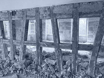 Abbruch Zimmertrennwand