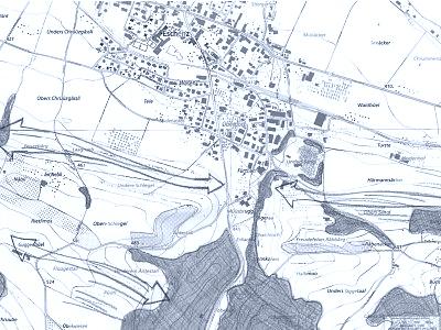 Übersicht freiräumliche Leitstrukturen