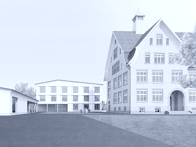 Visualisierung Siegerprojekt jessenvollenweider architektur, Basel
